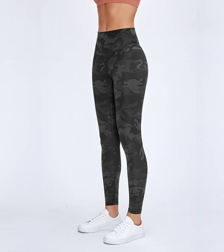 Classic 7 8 Patterned Workout Leggings